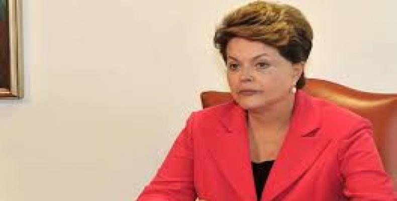 Rousseff destacó los logros del Partido de los Trabajadores. Foto: Archivo