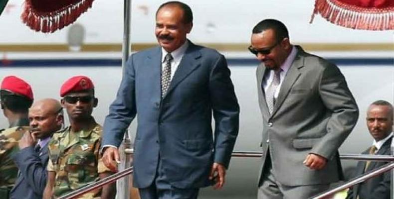 Culminante proceso de normalización de relaciones entre Etiopía y Eritrea.(Foto:PL)