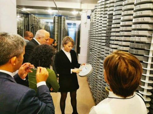 Le ministre cubain de la Culture visite le Fonds cinématographique russe