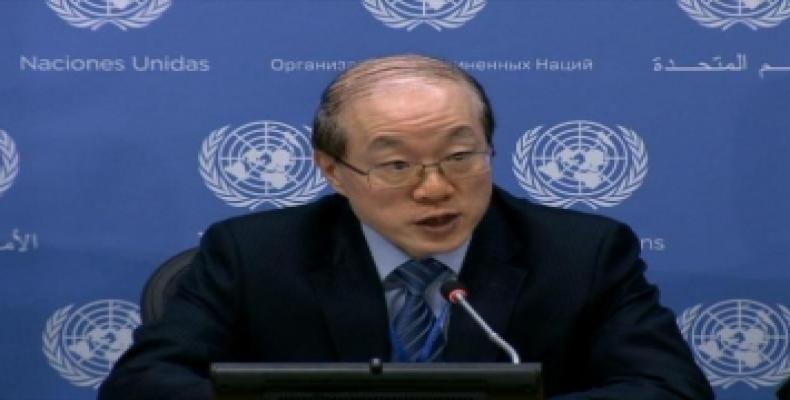  Liu Jieyi, representante permanente de China ante la ONU
