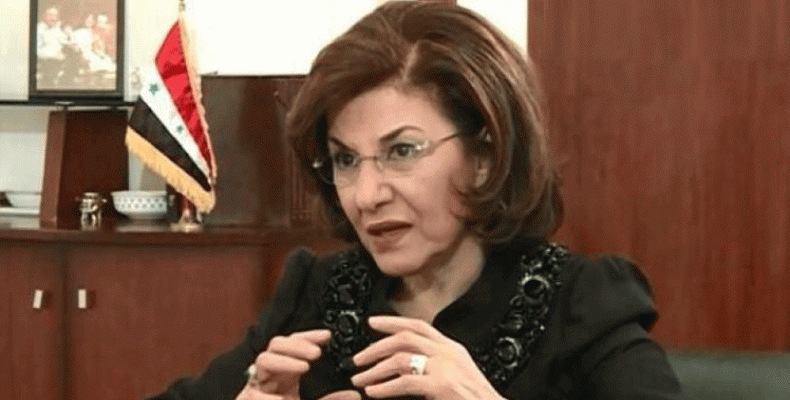 Bouzeina Shabaan, asesora de la Presidencia siria