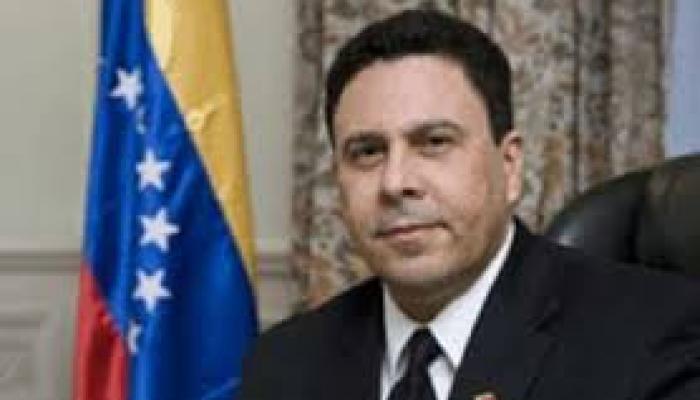 Embajador venezolano Samuel Moncada
