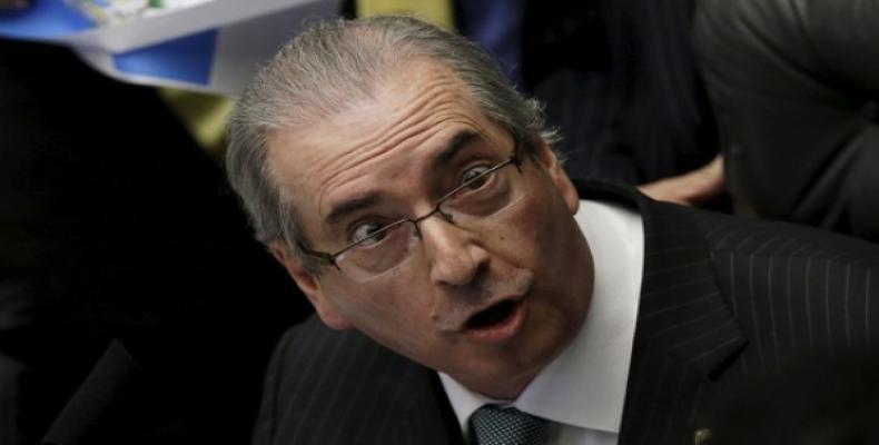 Brazilian house speaker Eduardo Cunha