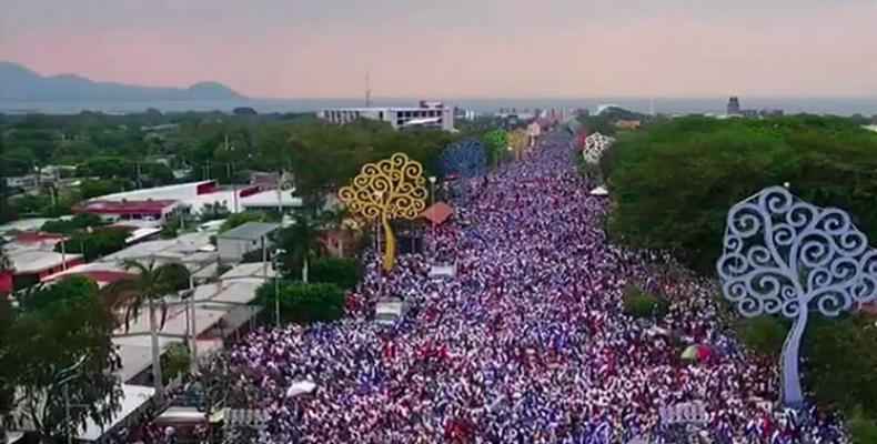 Nueva manifestación en Managua