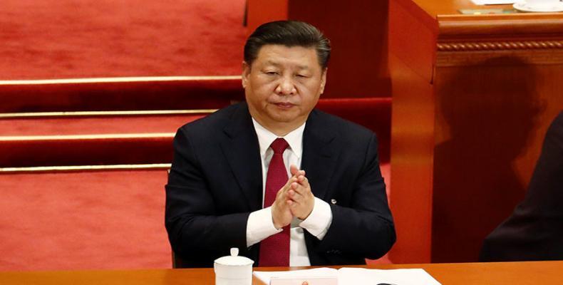 El presidente de Xi Jinping en el Gran Salón del Pueblo en Pekín, el 9 de marzo de 2018. Damir Sagolj / Reuters
