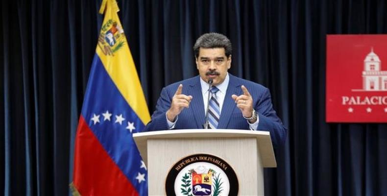 Venezuela's President Nicolas Maduro speaks during a news conference in Caracas, Venezuela, on December 12, 2018.  Photo: Reuters