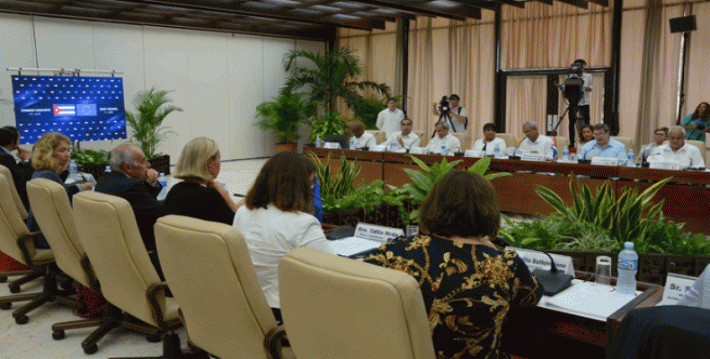 El Consejo Conjunto permite dar seguimiento a los temas de la agenda bilateral e intercambiar visiones sobre otros asuntos. Fotos: Marcelino Vázquez Hernández