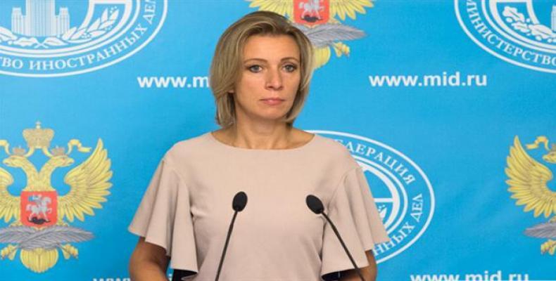 Maria Zakharova, the Russian Foreign Ministry spokeswoman. Fiule Photo