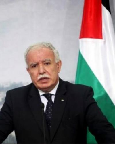 Palestinian Foreign Minister Riyad Malki