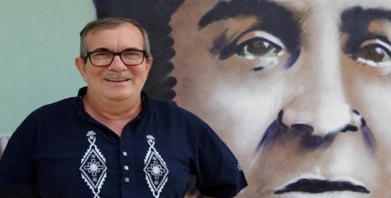 FARC leader Rodrigo Londoño, known as Timochenko, poses for a picture after an interview at La Carmelita, Colombia, June 8, 2018.   Photo: Reuters