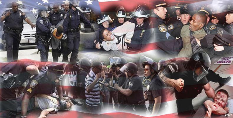 Violencia policial en Estados Unidos. Foto: Archivo