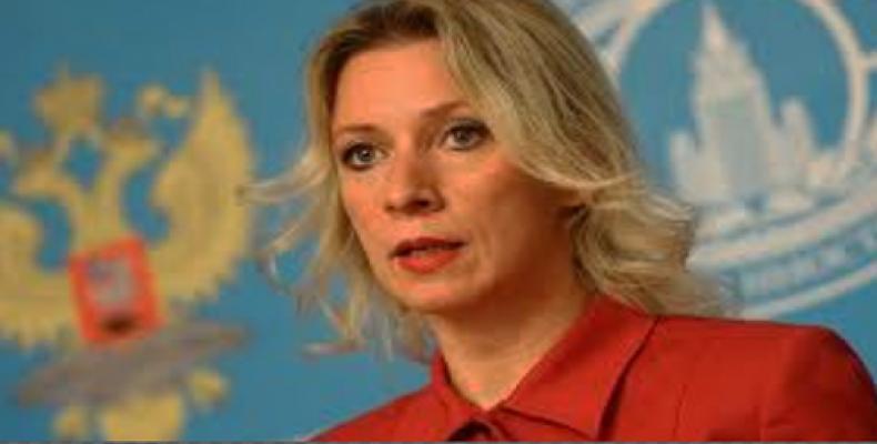 Russian Foreign Ministry Spokeswoman Maria Zakharova