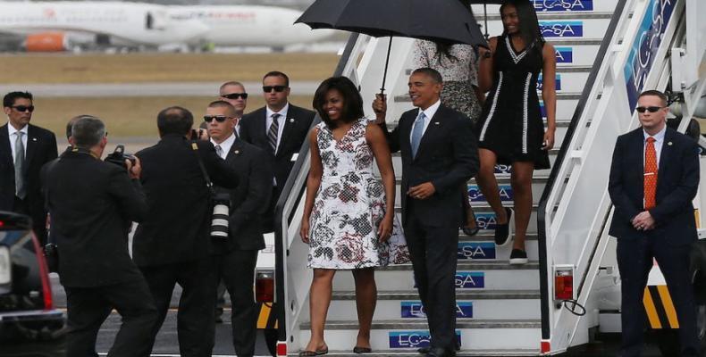 Obama en su llegada a la Habana (Foto/CNN)