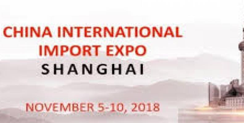 China International Import Expo in Shanghai.  Photo: Google