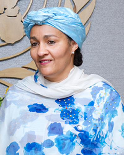 Amina Mohammed. Foto tomada de Internet