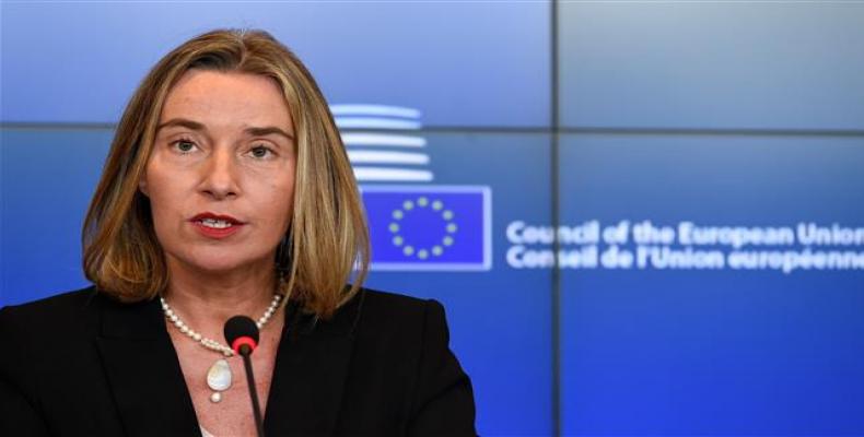 EU Foreign Policy Chief Federica Mogherini