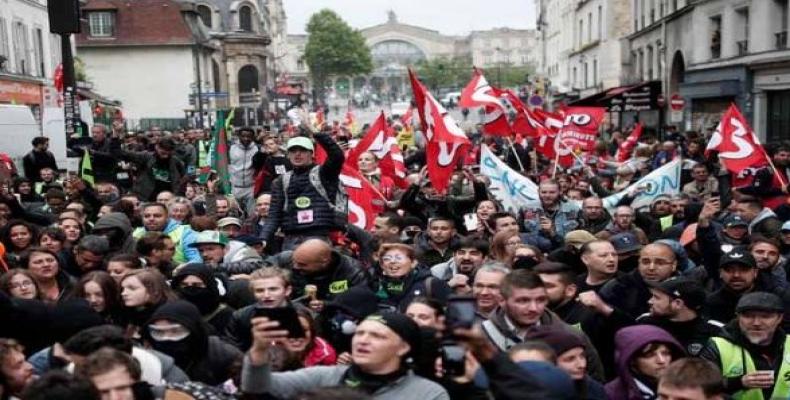 Franceses nuevamente a las calles