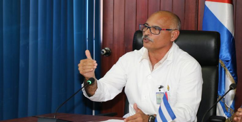 Doctor Pablo Castillo, director Instituto Cubano de Medicina del Deporte