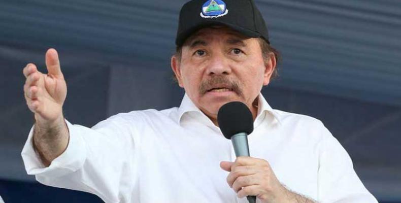 Daniel Ortega, presidente de Nicaragua