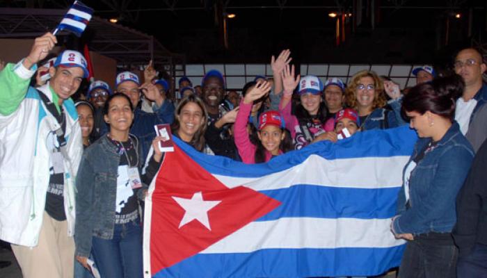 Cubanos en Sochi. Foto: Archivo
