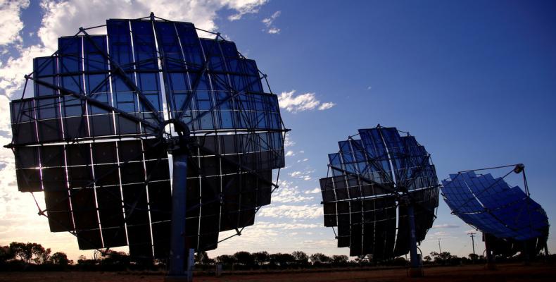 Campo de paneles solares cerca de Windorah (Queensland, Australia), el 11 de agosto de 2017.David Gray / Reuters