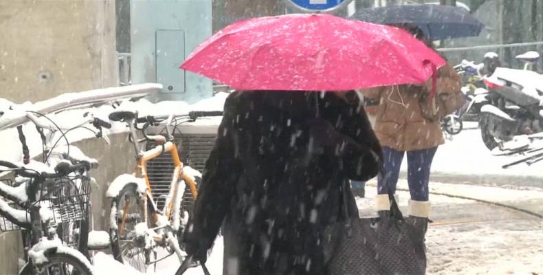 Record breaking weather hits Europe.  Photo: AFP