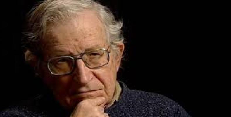 U.S. Intellectual and Activist Noam Chomsky
