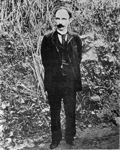 José Martí, en Jamaica. Foto: Internet