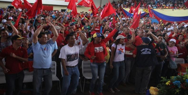 Marcha revolucionaria en Venezuela