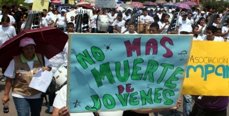 Organizaciones de derechos humanos en Honduras denunciaron que en los últimos meses murieron de forma violenta al menos una decena de estudiantes