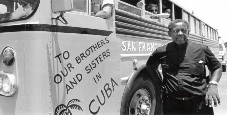 Lucius Walker fundador de Pastpres por la Paz. Foto / Bill Hackwell