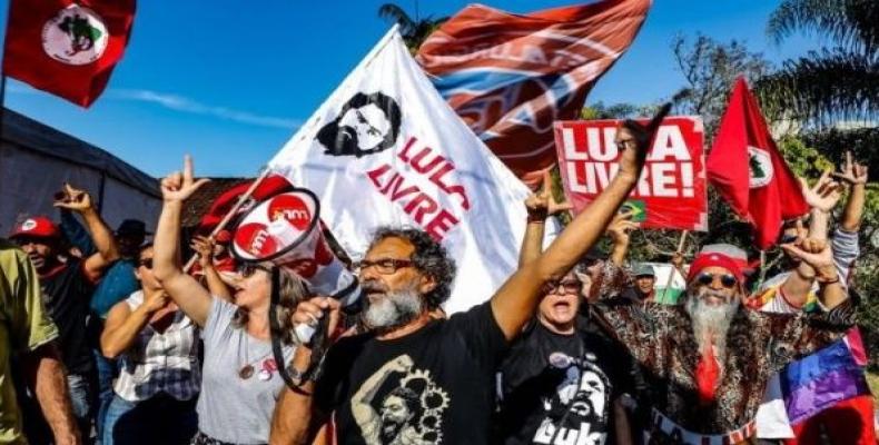 UN human rights committee says jailed former Brazilian president Lula can't be disqualified from election.  Photo: AP