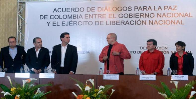Ambas delegaciones manifestaron el propósito de negociar una tregua bilateral.Foto:Internet.