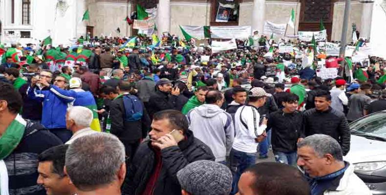 Protestas en Argelia
