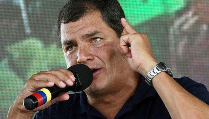 Presidente de Ecuador, Rafael Correa. Foto: Archivo