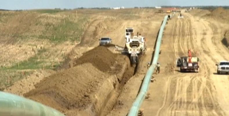 Judge halts construction of Keystone XL pipeline.  Photo: File