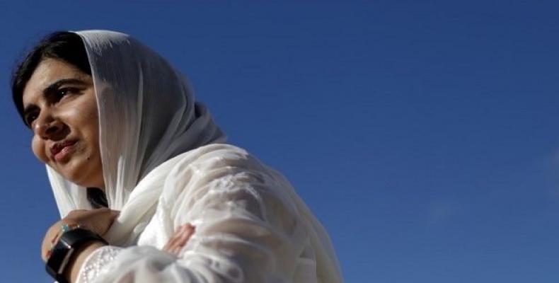 Pakistan's Malala Yousafzai was visiting Rio de Janeiro to kick off the expansion of her education charity into Latin America.  Photo: Reuters