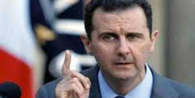 Presidente sirio Bachar Al-Assad