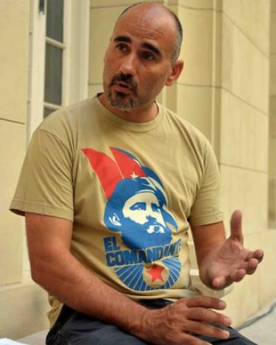 David Rodríguez, presidente de la Asociación Valenciana de Amistad con Cuba “José Martí”.(Foto:ANPP)