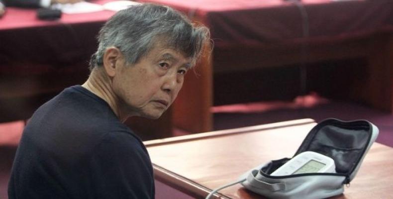 Peruvian judge annuls Fujimori's pardon, orders arrest.  Photo: AP