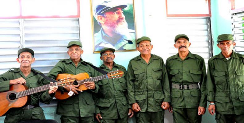 El Quinteto Rebelde es una agrupación musical surgida del Ejército Libertador durante las luchas por la independencia en Cuba.Foto/ Radio Reloj