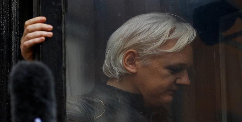 Julian Assange has been at Ecuadorean embassy in London for more than six years.  Photo: AP