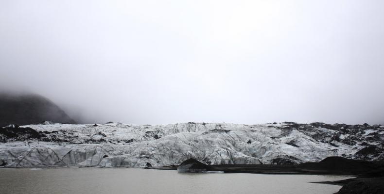 Vista al glaciar Solheimajokull, Islandia, el 16 de octubre de 2015. Thibault Camus / Reuters