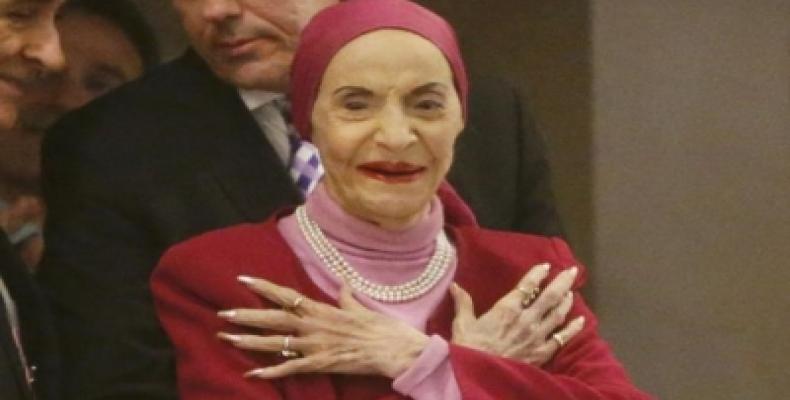 Cuban ballet legend Alicia Alonso