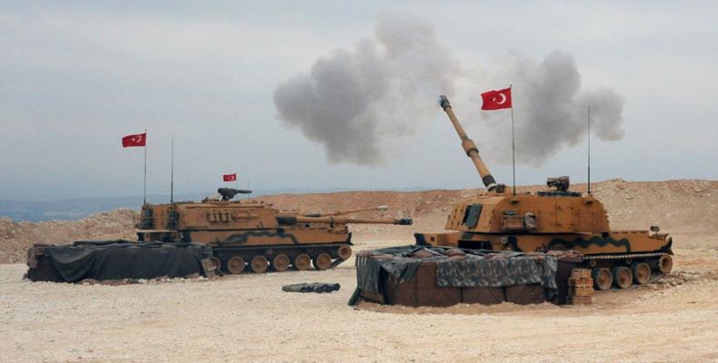 tanques turcos en territorio sirio
