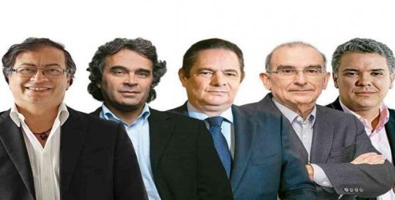 Candidatos presidenciales colombianos