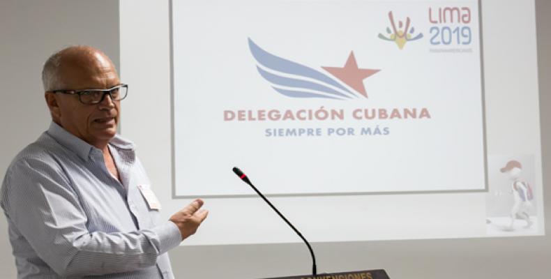 Agustín Abril, Director Nacional de Organización y Programación Deportiva del Inder. Foto: Roberto Morejón