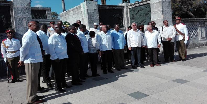 Vice president of Namibia in Cuba for anniversary of Cassinga Massacre