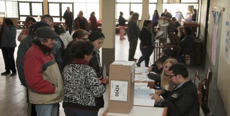 Se espera que los resultados estén disponibles desde las 21:00 hora local del domingo. Foto:Télam