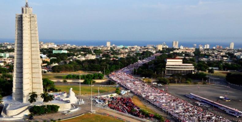 Plaza de la Revolución José Martí, de La Habana. foto: Archivo